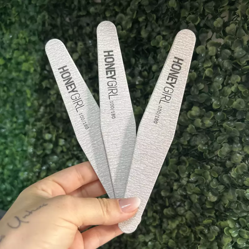 Kit C/3 Lixas Honey Caixao 100/180