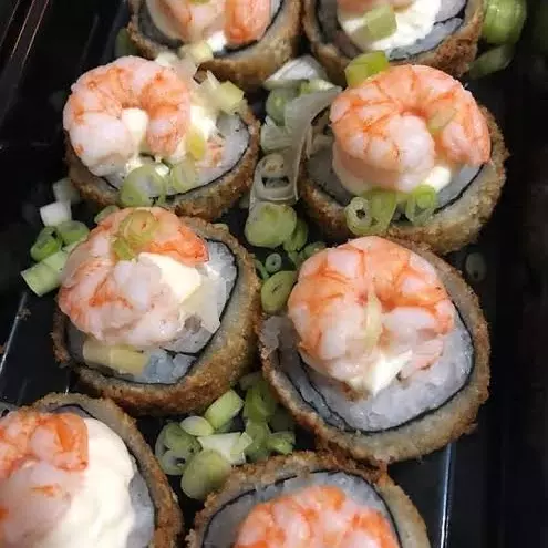 10 Carioca camarão por cima