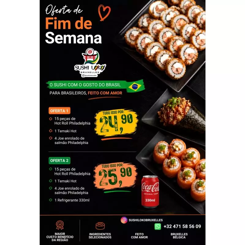 Oferta Fim de Semana + Refri
