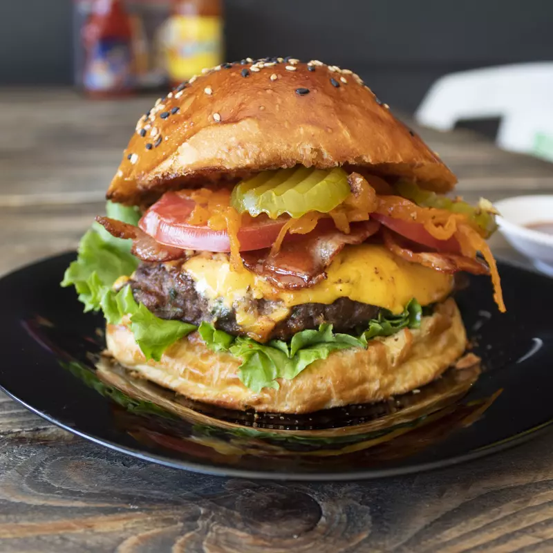 Hamburguesa BBQ & Bacon