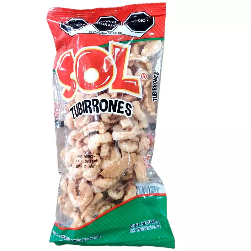 Chicharrones de cerdo 80g