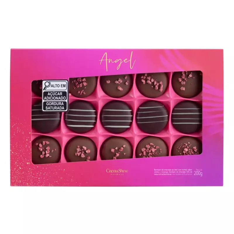 Caixa de Bombom Angel ao Leite 200g