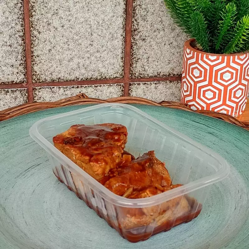 Filé mignon suíno ao barbecue