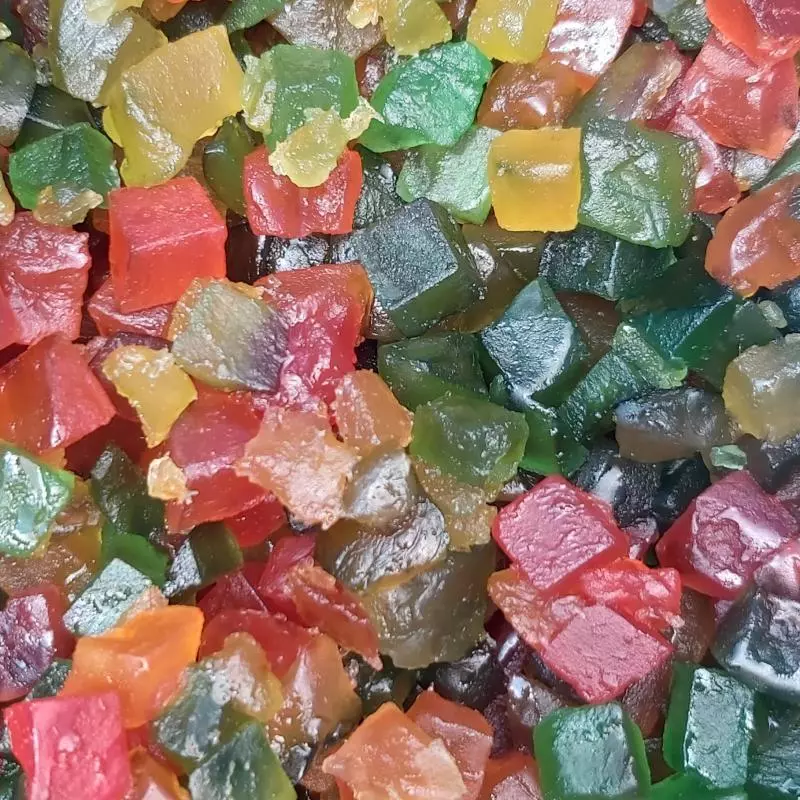 Fruta confitada