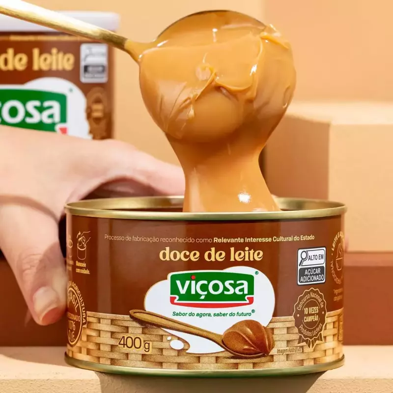 DOCE DE LEITE VIÇOSA LATA 400G
