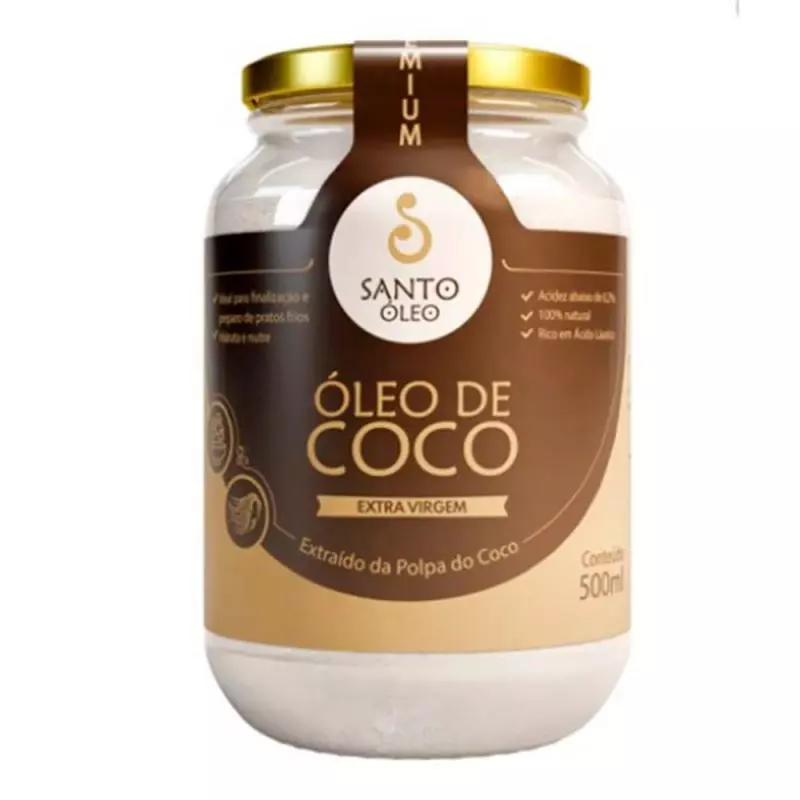 Óleo de Coco Santo Óleo Premium 500ml