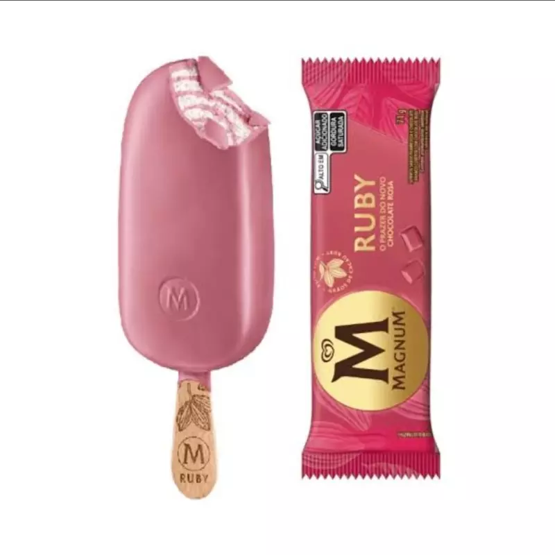 Picolé Magnum Ruby 71g
