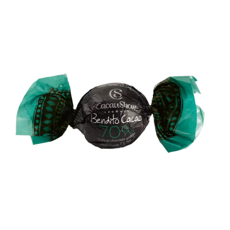 Trufa bendito cacao 70% cacau 13,5g