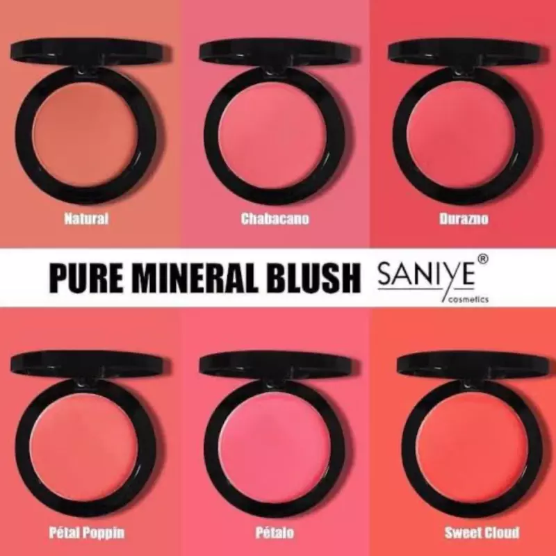 PURE MINERAL BLUSH SANIYE E0119