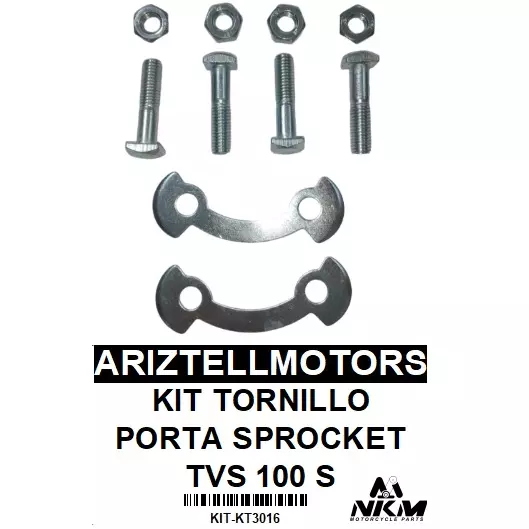 KIT TORNILLO PORTA SPROKET TVS 100 S