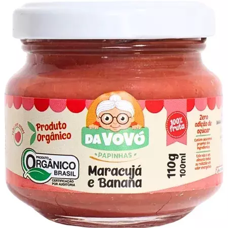 Maracujá e Banana +6m Da Vovó