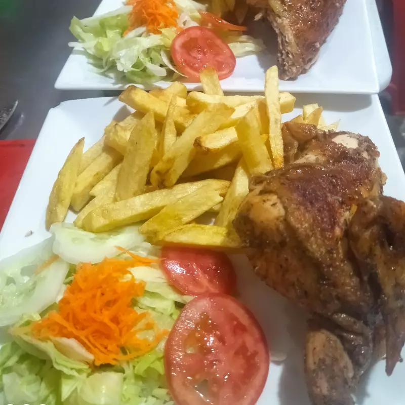 Pollo a la brasa