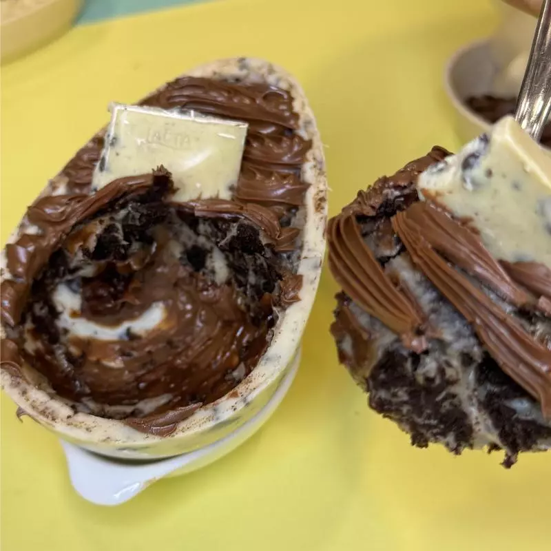 Ovo de Colher Laka Oreo c/ Nutella