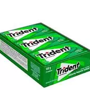 CHICLE TRIDENT MENTA VERDE C/21 UNID