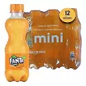 Mini Fanta Laranja 200ml C/12