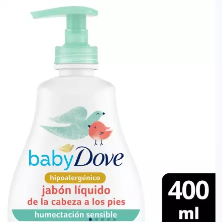 Jabón Dove Baby Líquido humec. sensi
