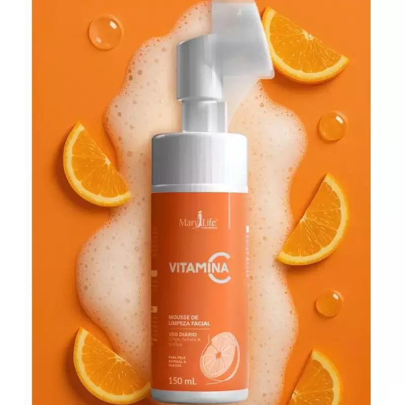 MOUSSE DE LIMPEZA VITAMINA C 150ML M