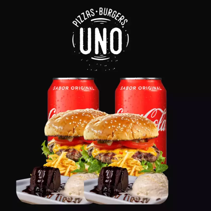 Combo Dupla perfeita com sobremesa