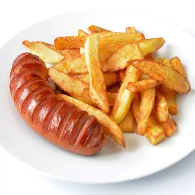 Mix Sausage & French Fries