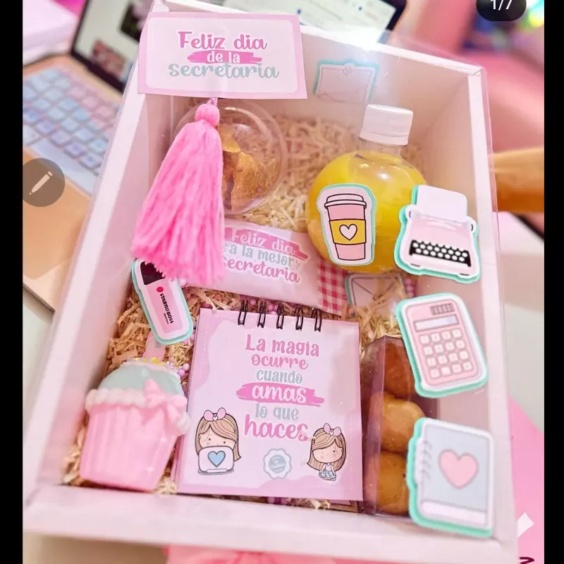 Caja acetato doble pared grande