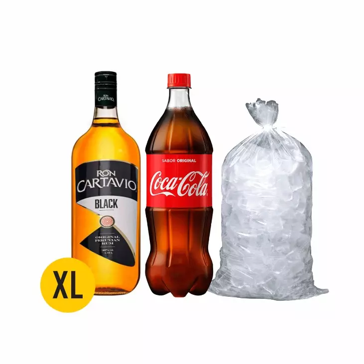 PACK RON CARTAVIO BLACK XL 1750ML