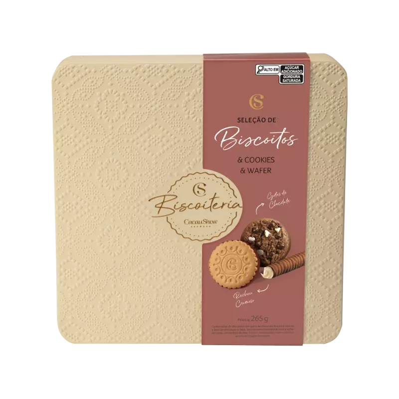 Lata Biscoitos Tradicionais Sort 280