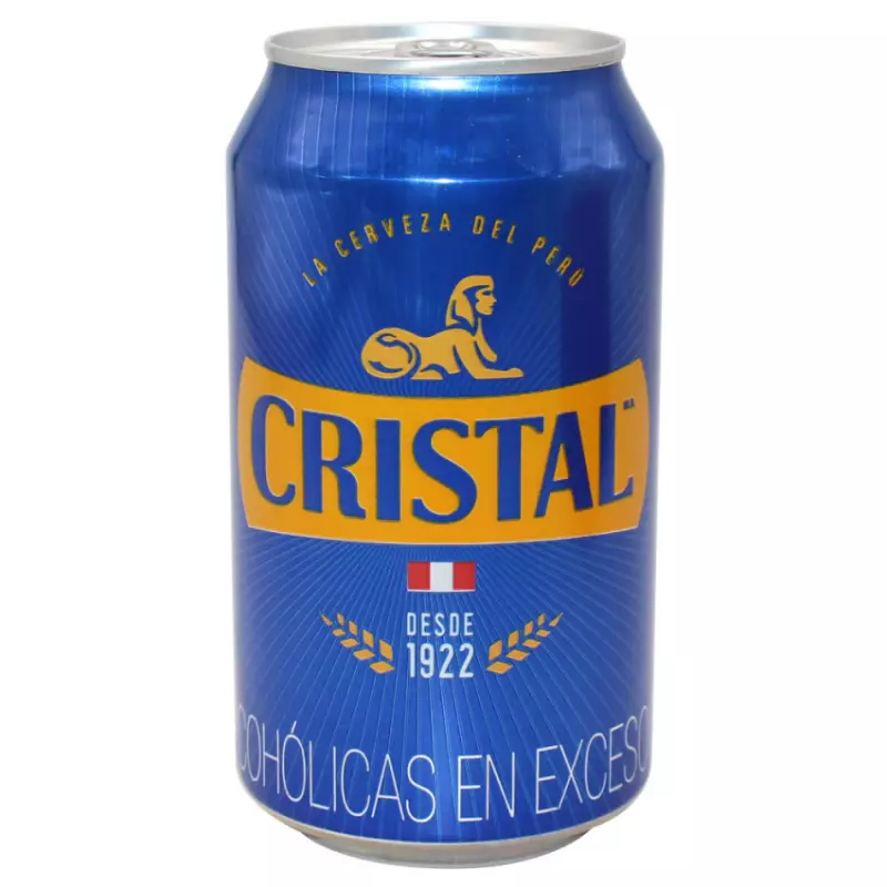 CERVEZA CRISTAL LATA