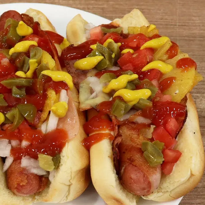 TRIO HOT DOG HAWAIANO