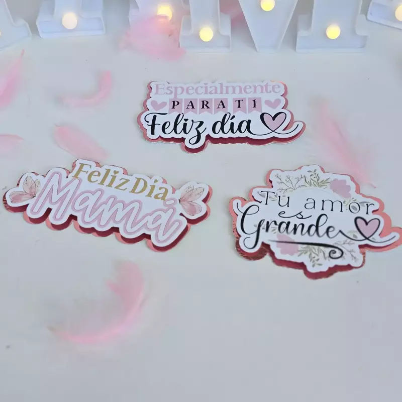 Topper x3 mediano Madre