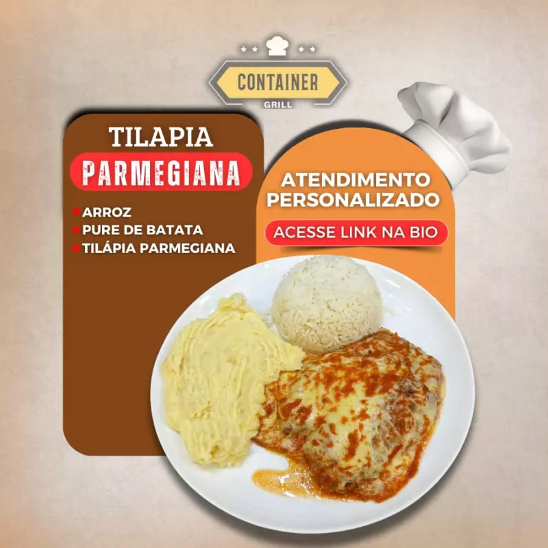 Tilapia a parmegiana