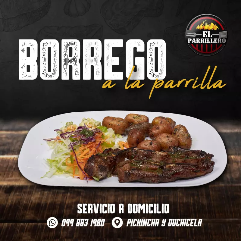 BORREGO A LA PARRILLA