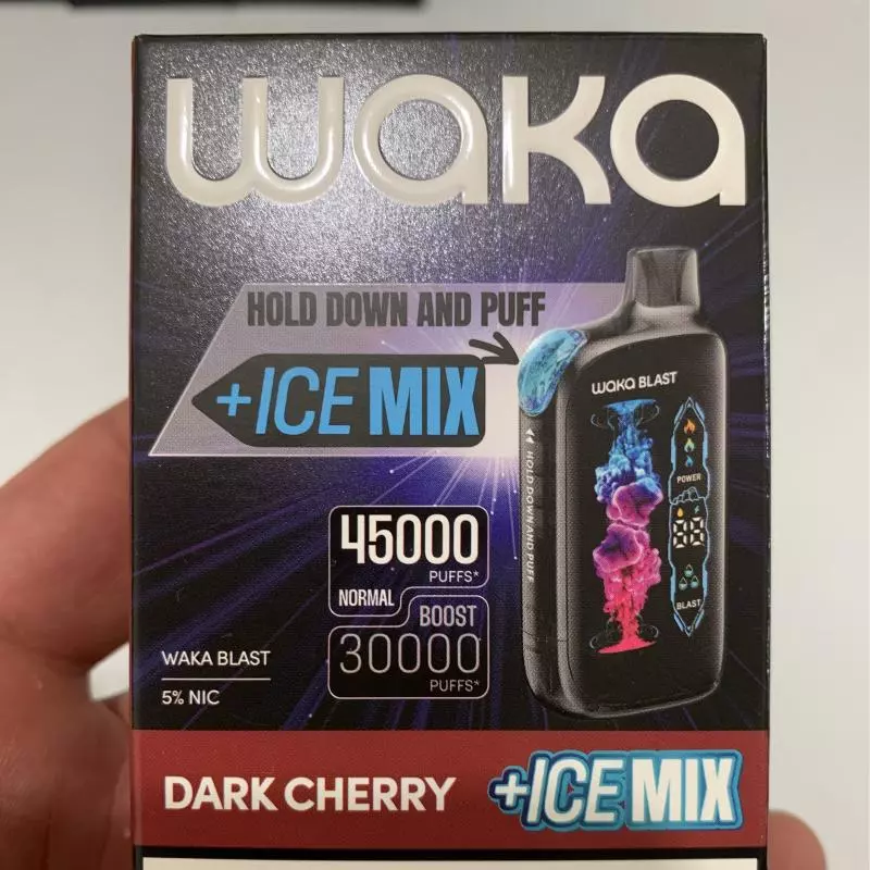 Waka-Dark Cherry + ice 🍒🧊
