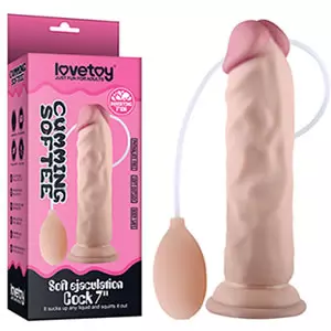 SOFT EYACULATION COCK 8.5"