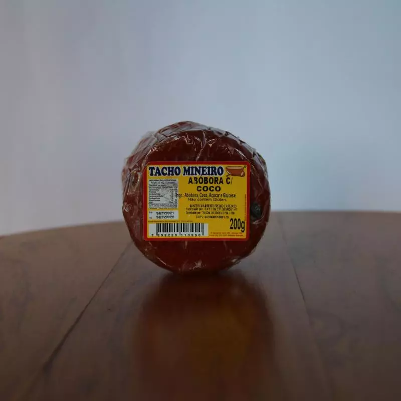Doce Abóbora c/ Coco 200gr