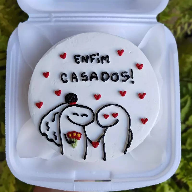Enfim casados!