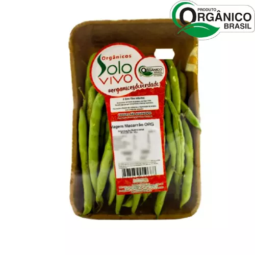 Vagem Orgânica Bandeja.