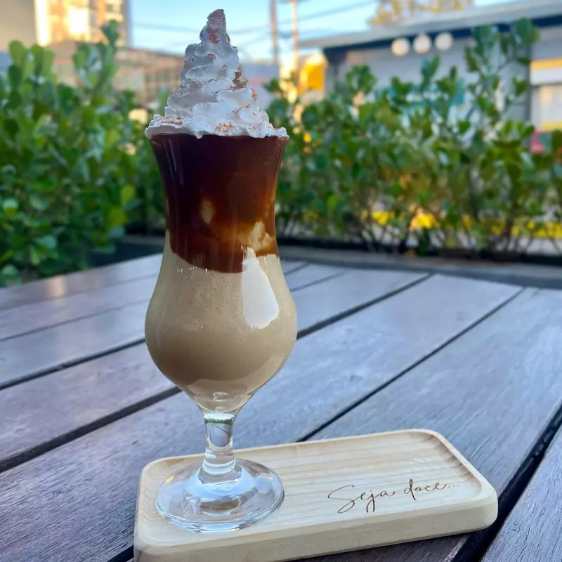 Cappuccino canela gelado