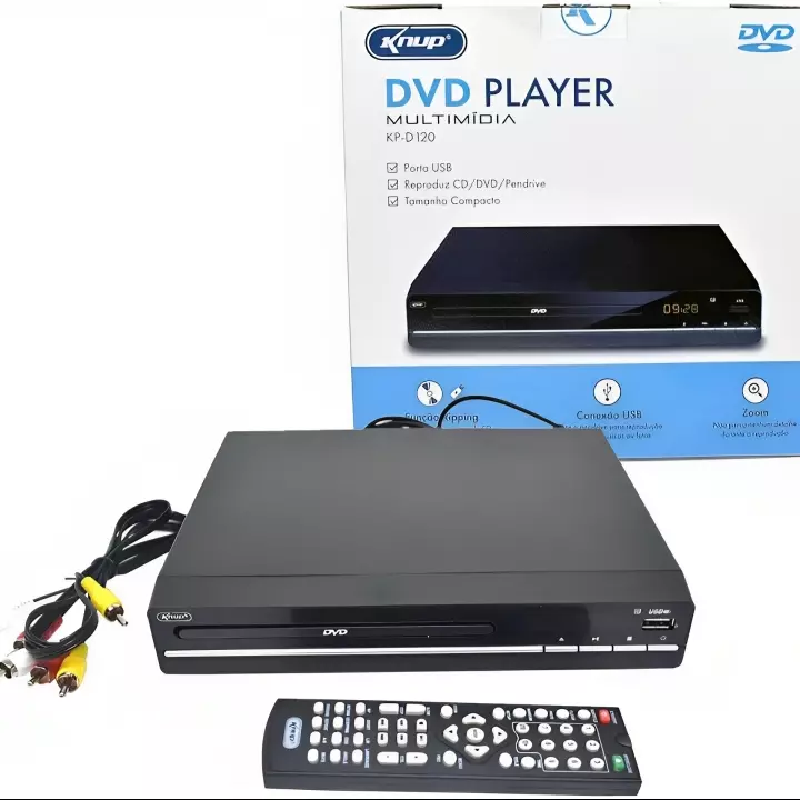 APARELHO DVD KNUP KP-D120