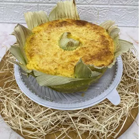 Bolo Cremoso de Milho
