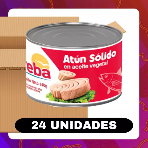 Bulto Eveba Atún Vegetal 140g