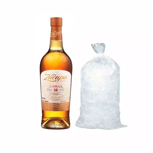 ZACAPA AMBAR 12 AÑOS +HIELO