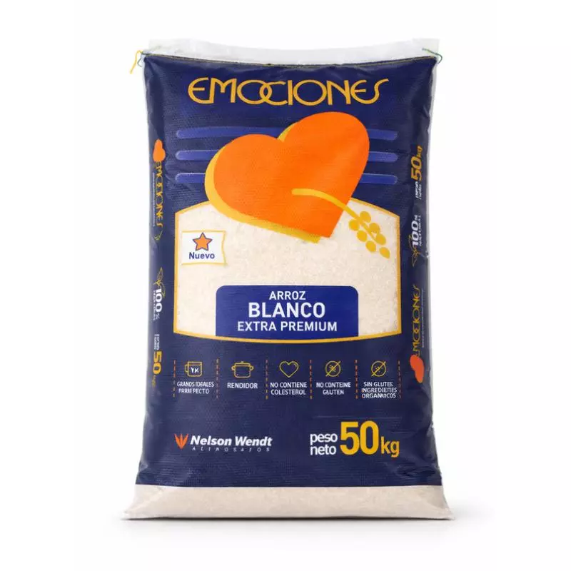 Saco de arroz 108lb/50KG