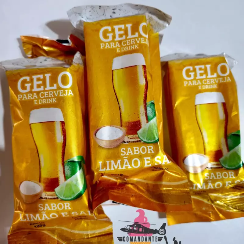 GELO LIMÃO E SAL