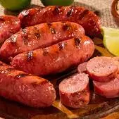 Linguiça de Pernil com Aipim Frito