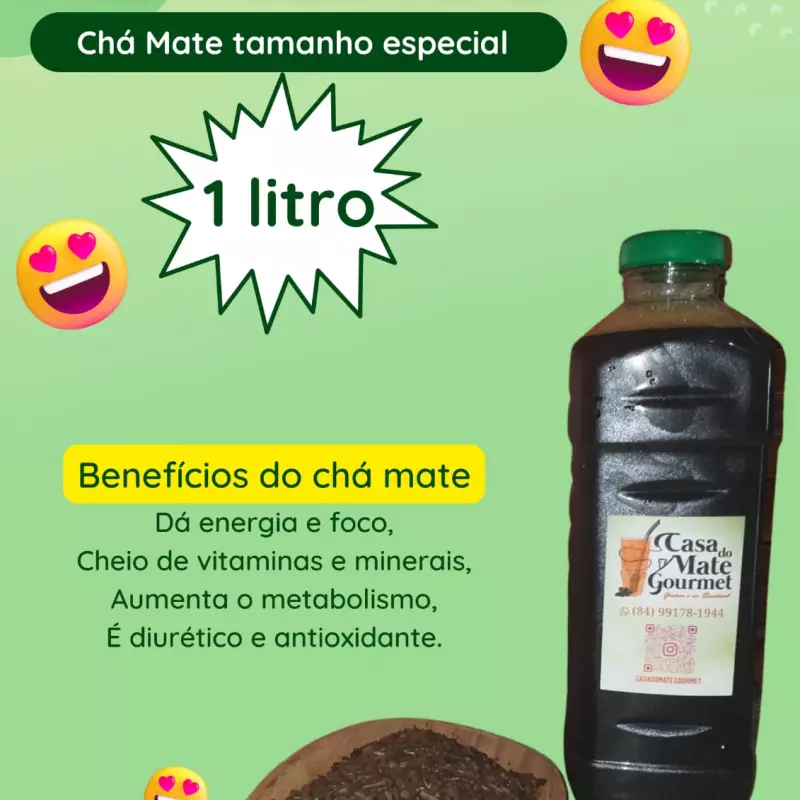 1 Litro de Mate Puro