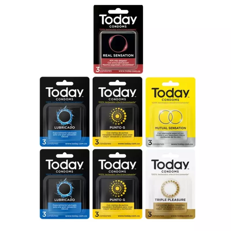 Preservativos X3 Condones