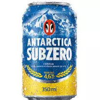Cerveja Nacional Subzero lata 350ml