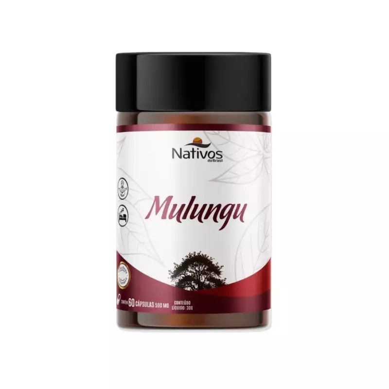 Mulungu - Nativos 60caps 500mg