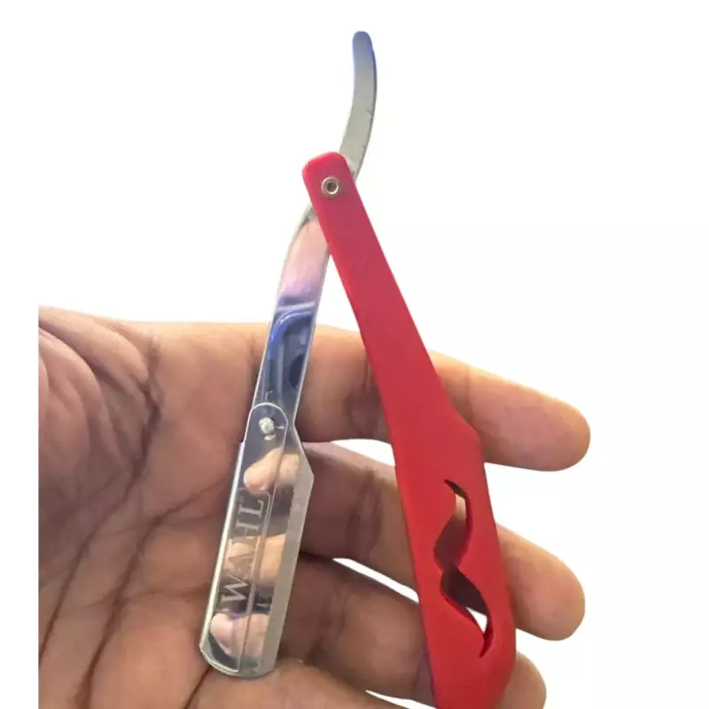 NAVALHETE WAHL PLASTICO VERMELHO