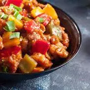 Frango xadrez/ Clean food